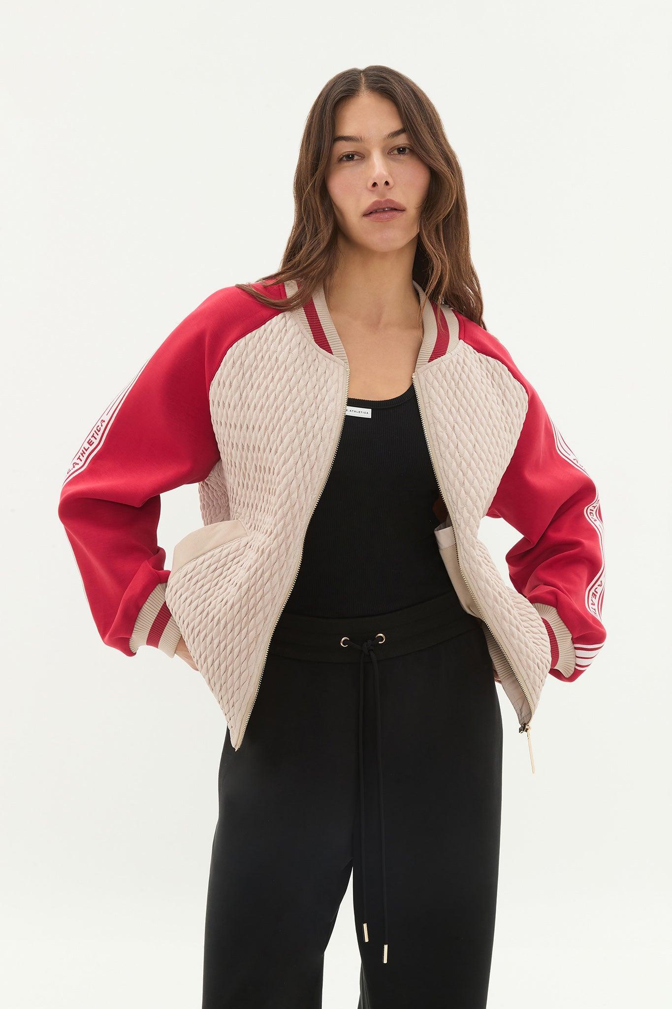 Quilted Bomber Jacket 788 Product Image