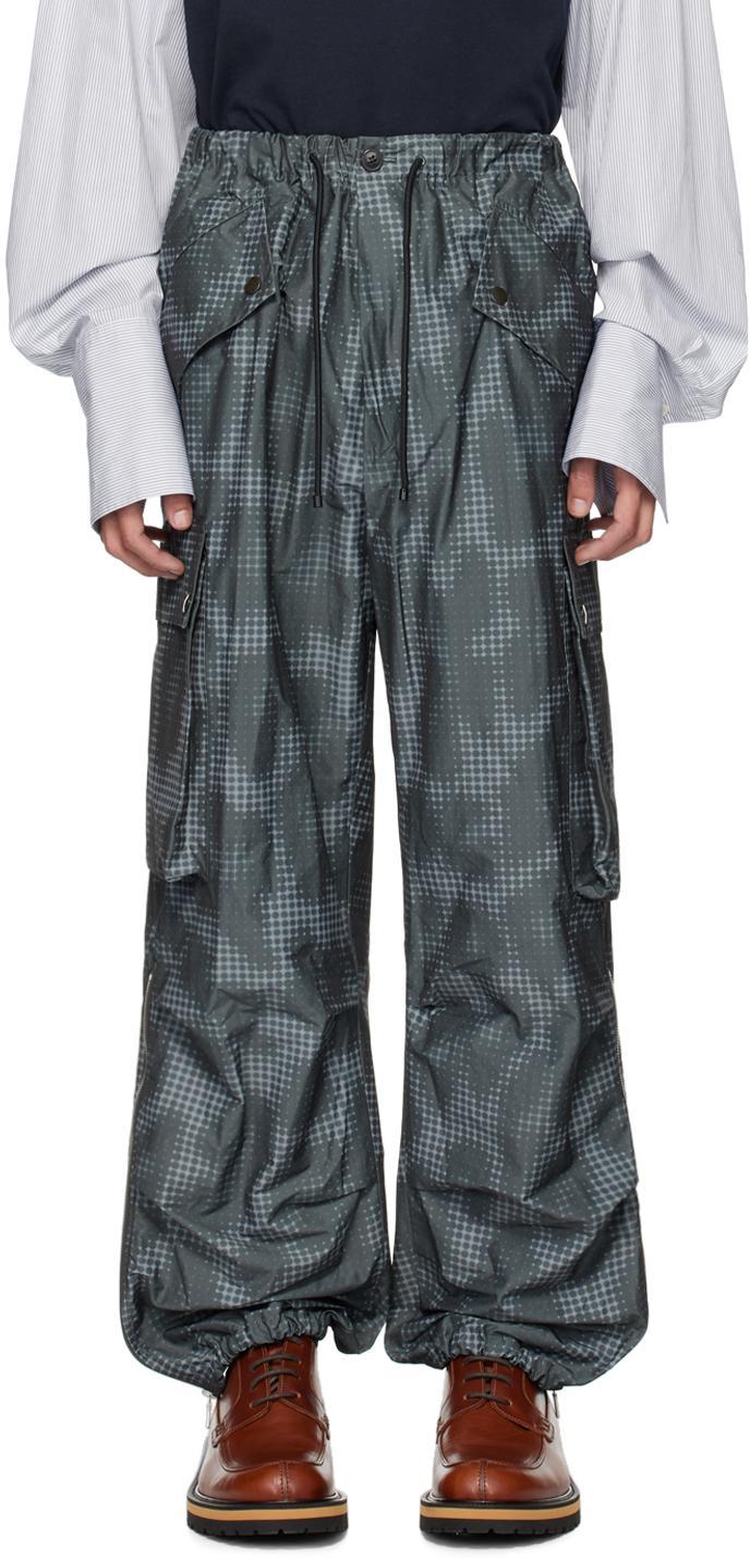 DRIES VAN NOTEN Lia  Cargo Pants By Pent In Gray Product Image