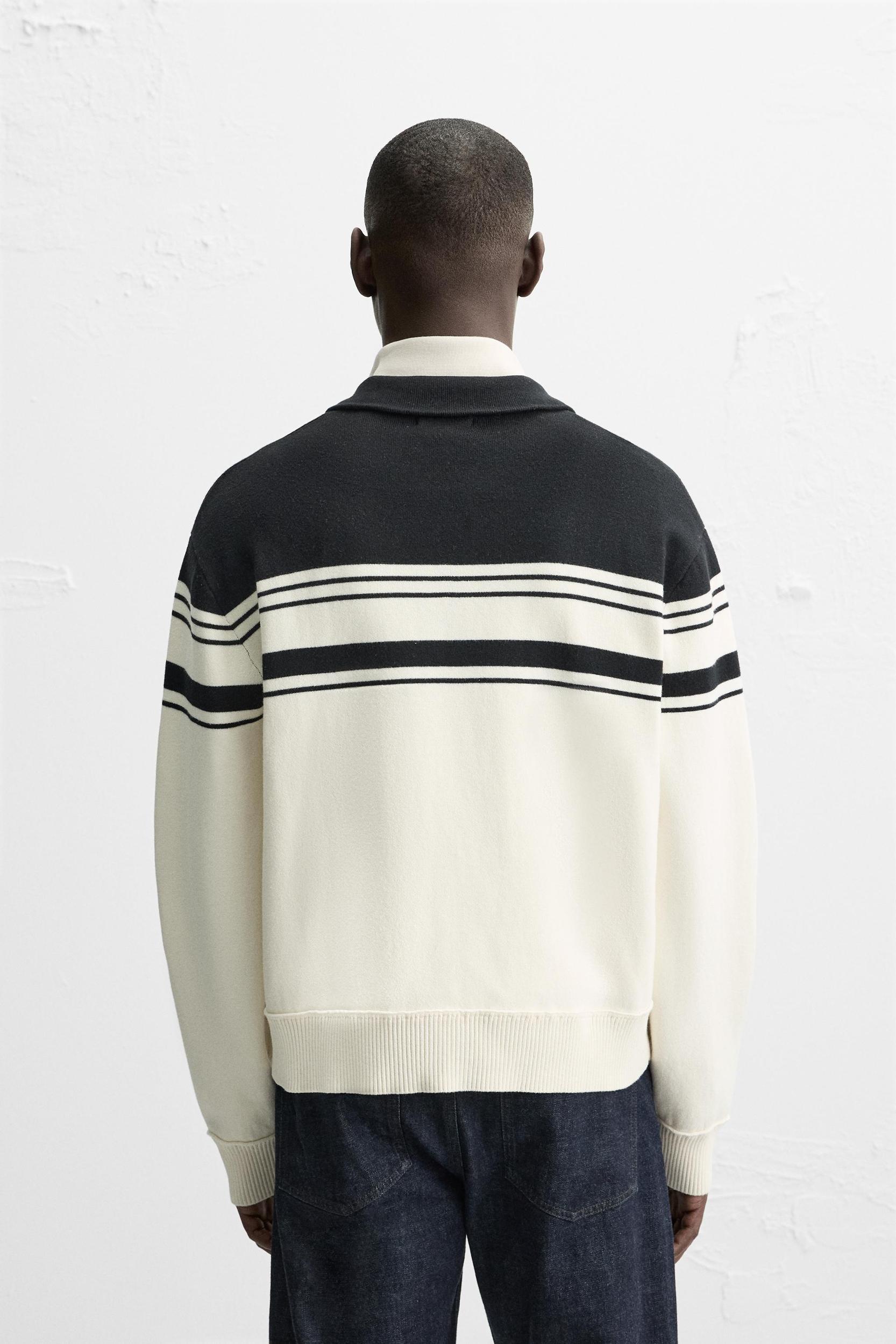 ZIP-UP KNIT JACKET Product Image