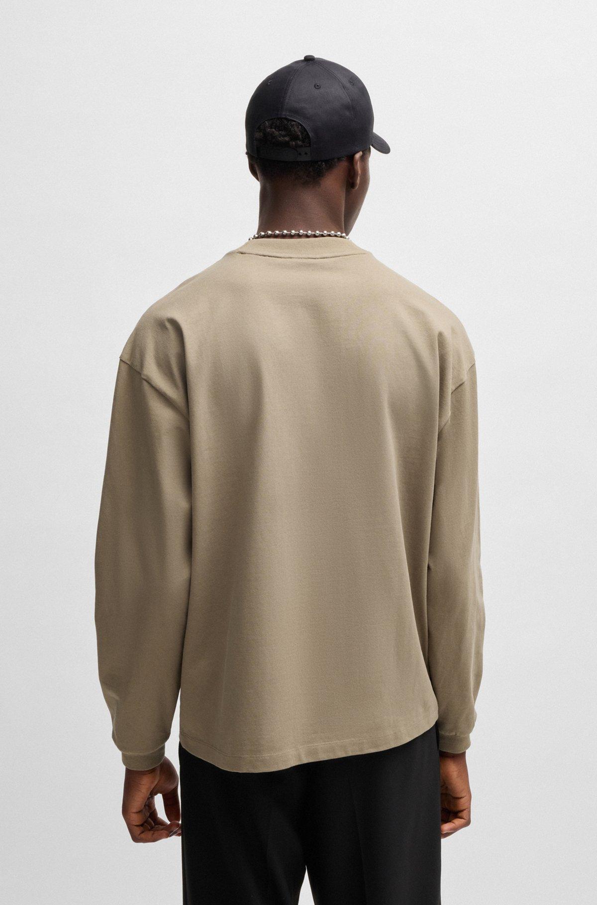 Logo-print T-shirt in cotton jersey Product Image