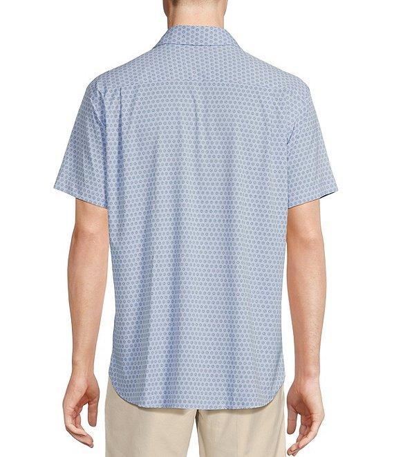 Daniel Cremieux Signature Label Stretch Printed Short Sleeve Woven Shirt Product Image