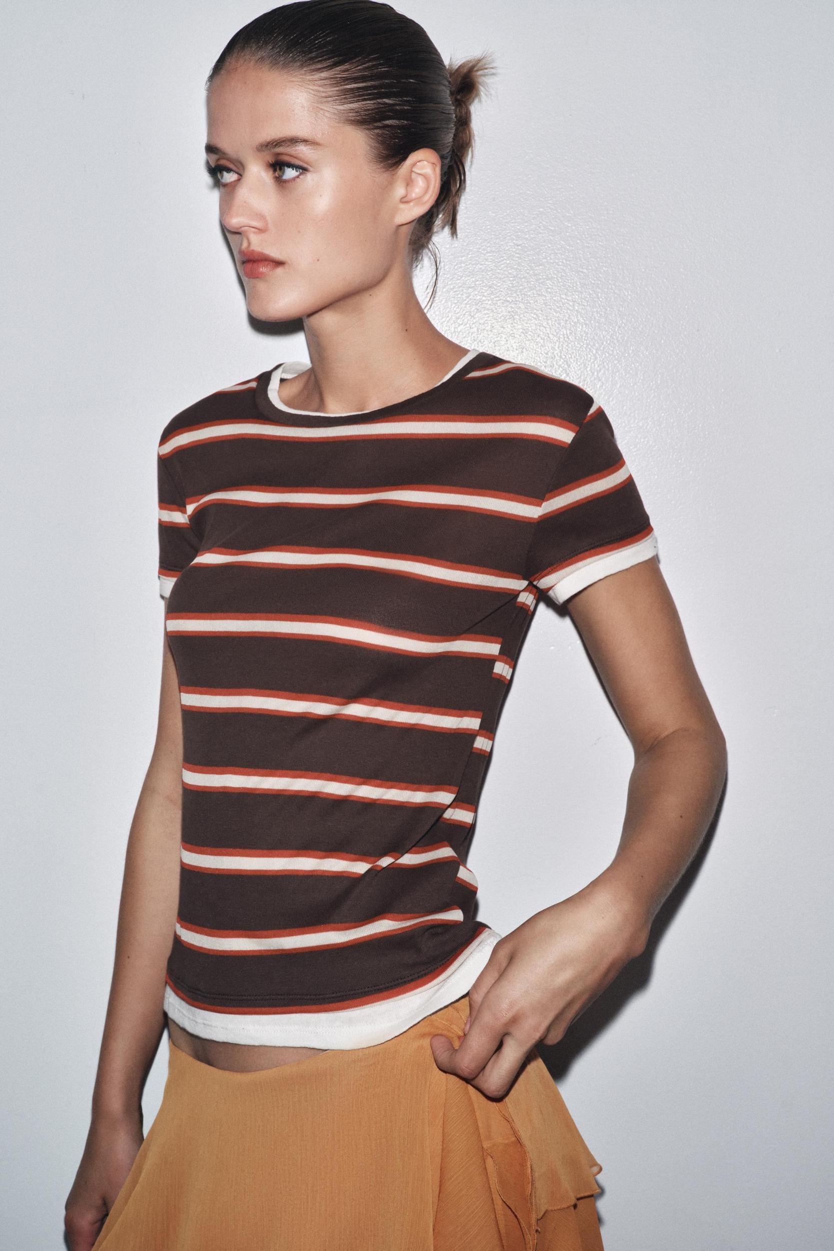 DOUBLE STRIPE T-SHIRT Product Image