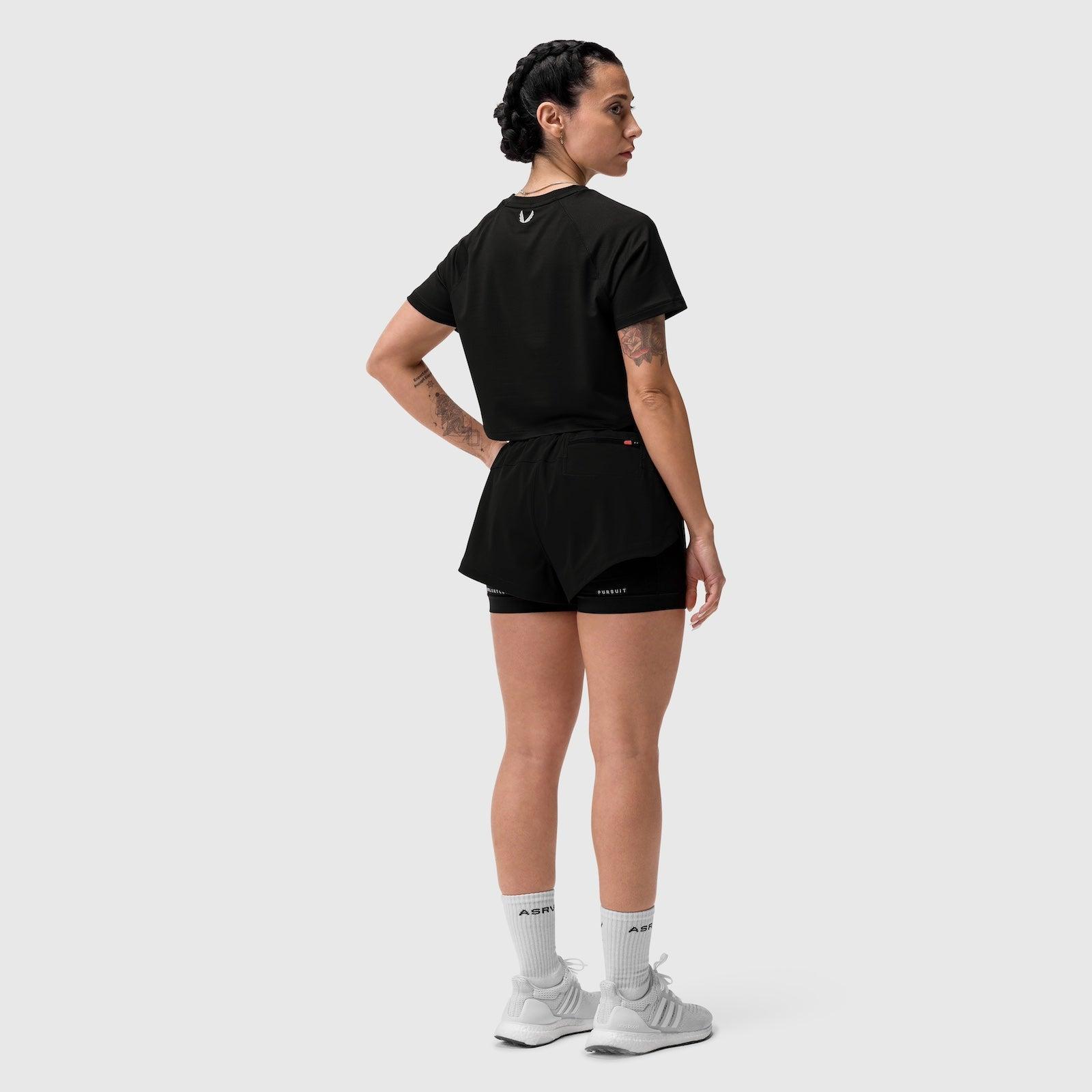 W025. Tetra-Lite® Liner Short - Black Product Image
