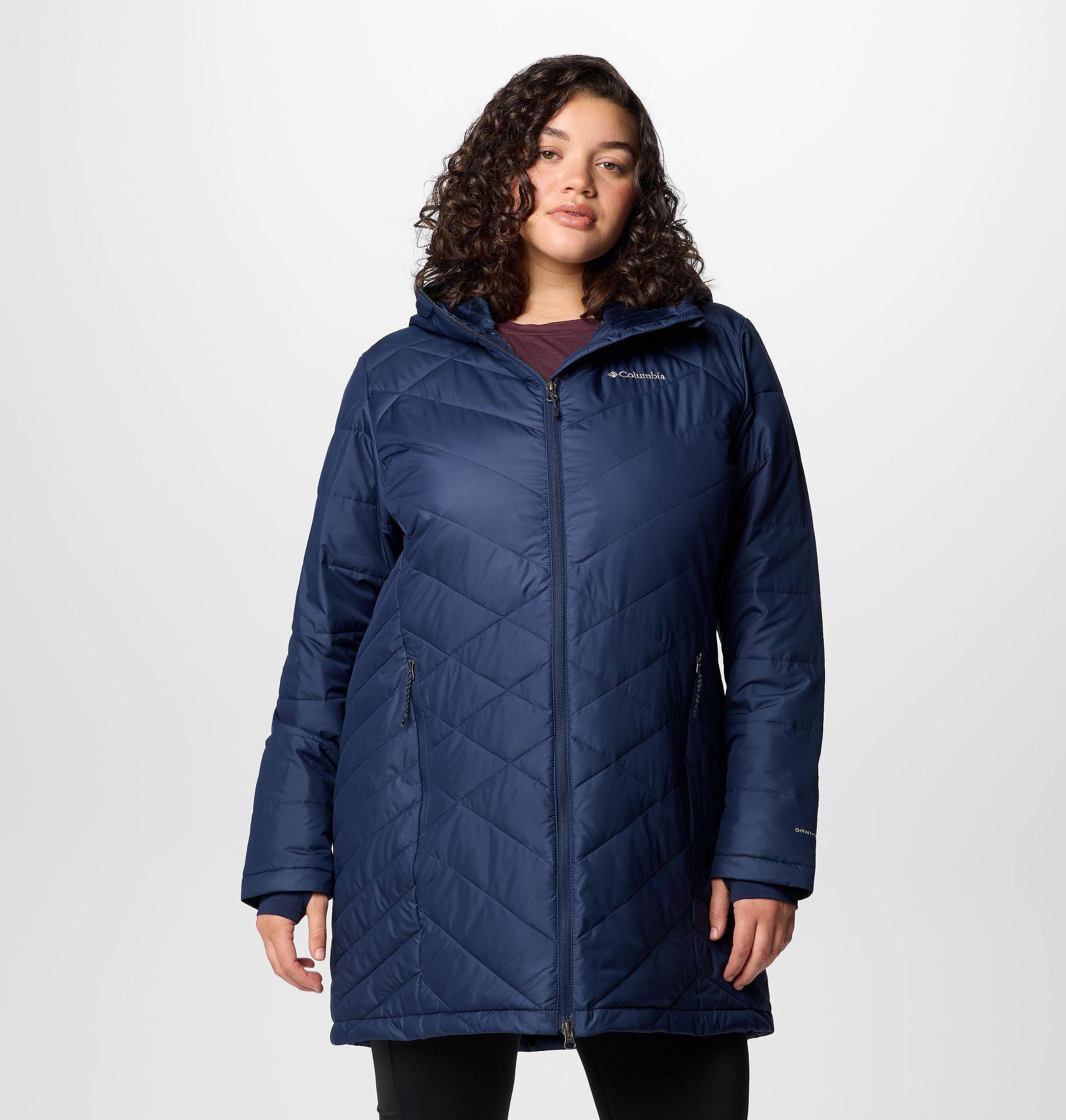 Columbia Womens Heavenly Long Hooded Jacket - Plus Size- Product Image