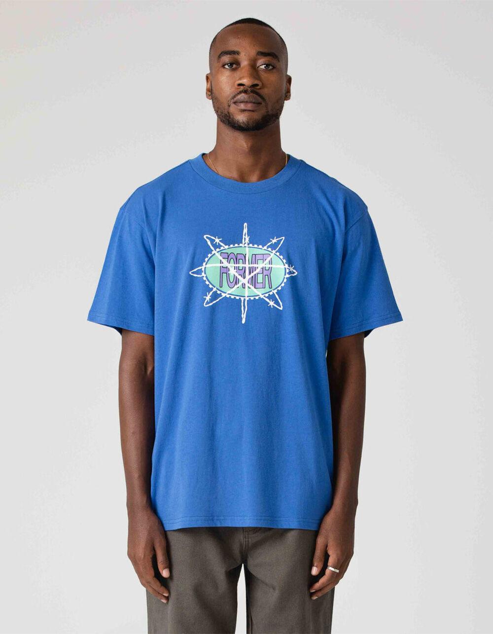 FORMER Utopic Mens Tee - BLUE Product Image