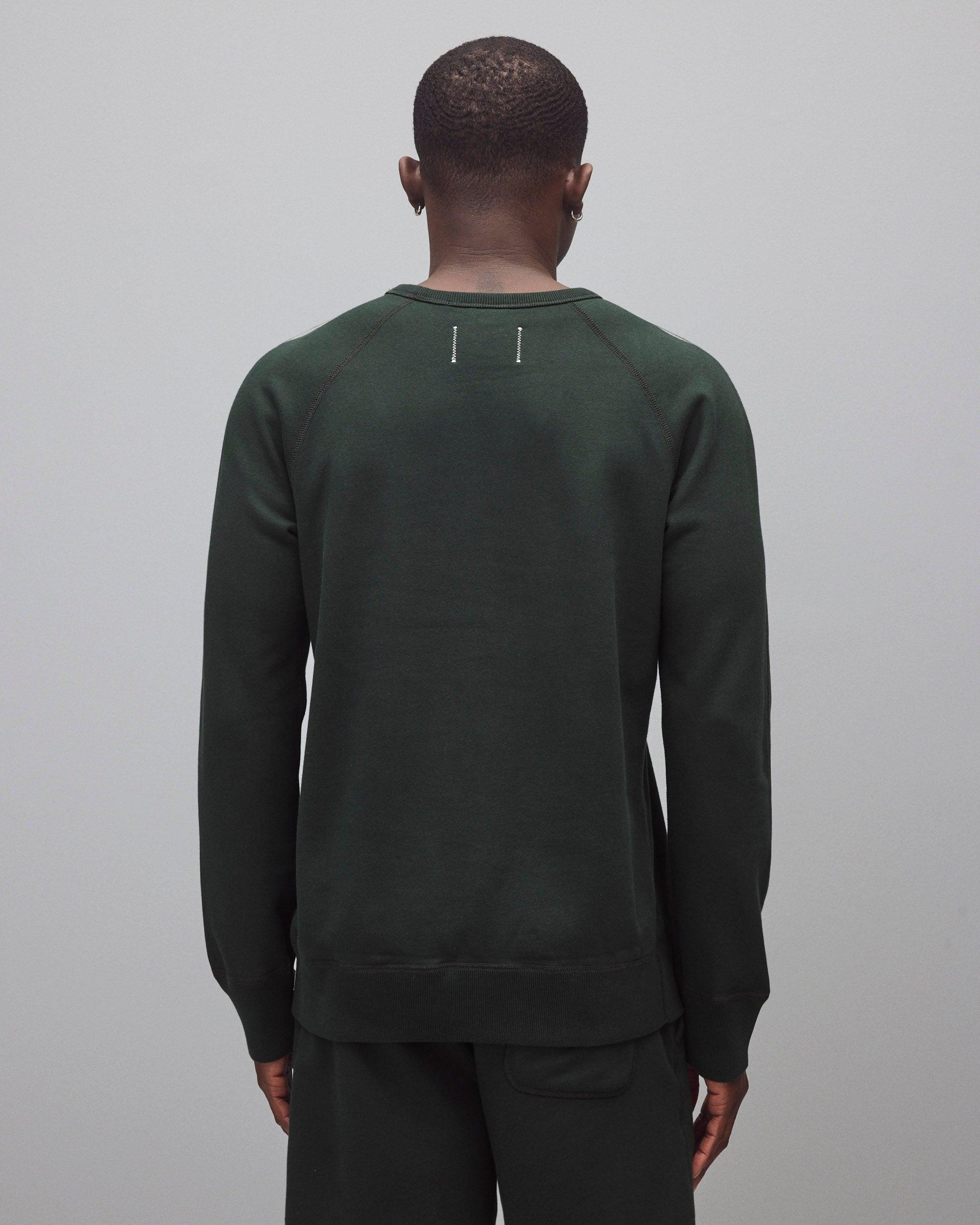 Midweight Terry Slim Crewneck - Vault Male Product Image