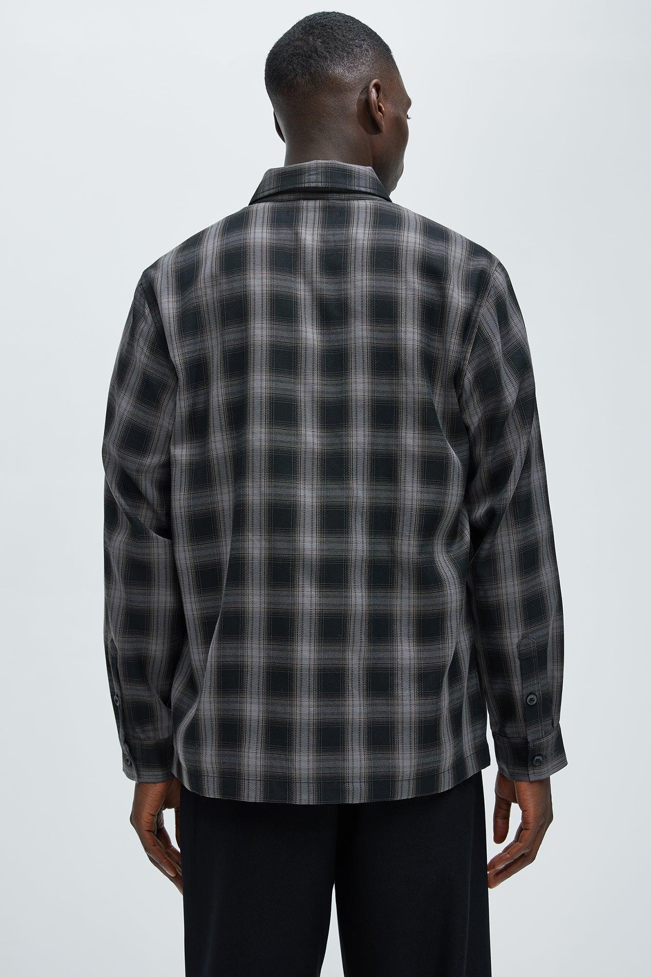 Boyle Plaid Shirt - Black/combo Male Product Image