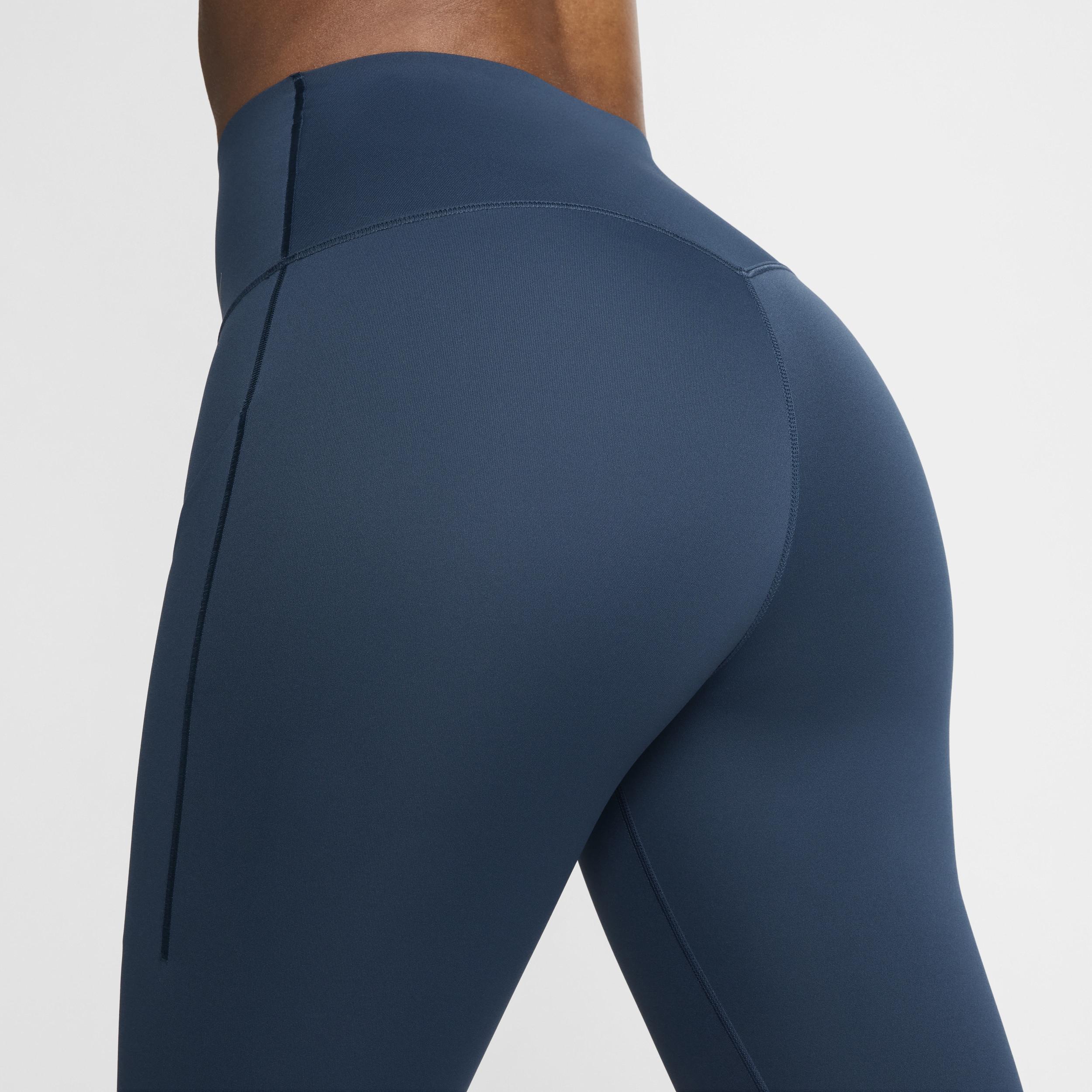 Nike Universa Women's Medium-Support High-Waisted 7/8 Leggings with Pockets Product Image