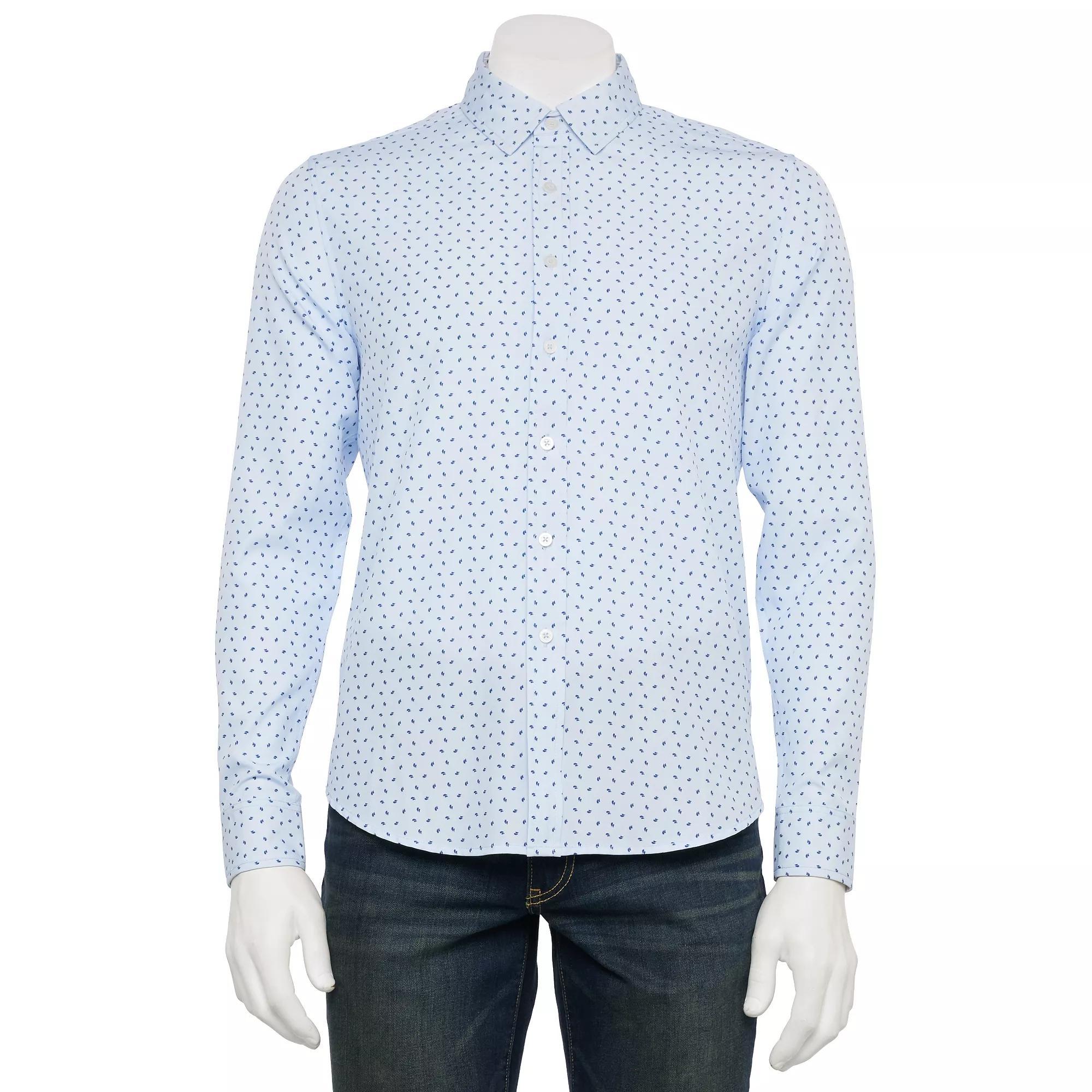 Men's Thomas Sterling Long Sleeve Button Down Shirt,  Product Image