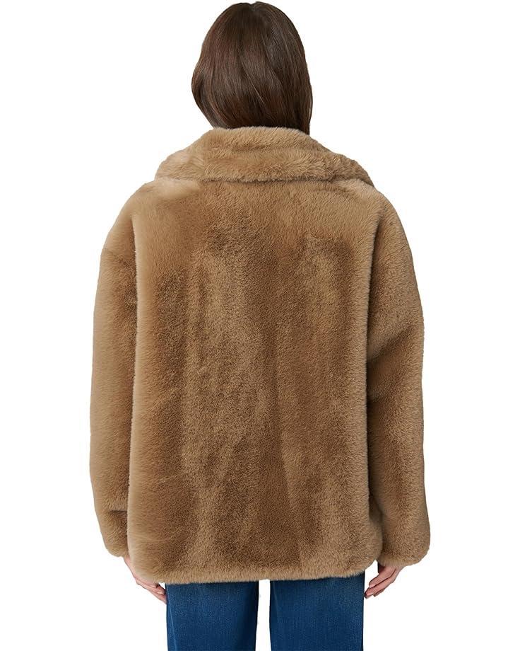 Faux Fur Cropped Jacket Product Image