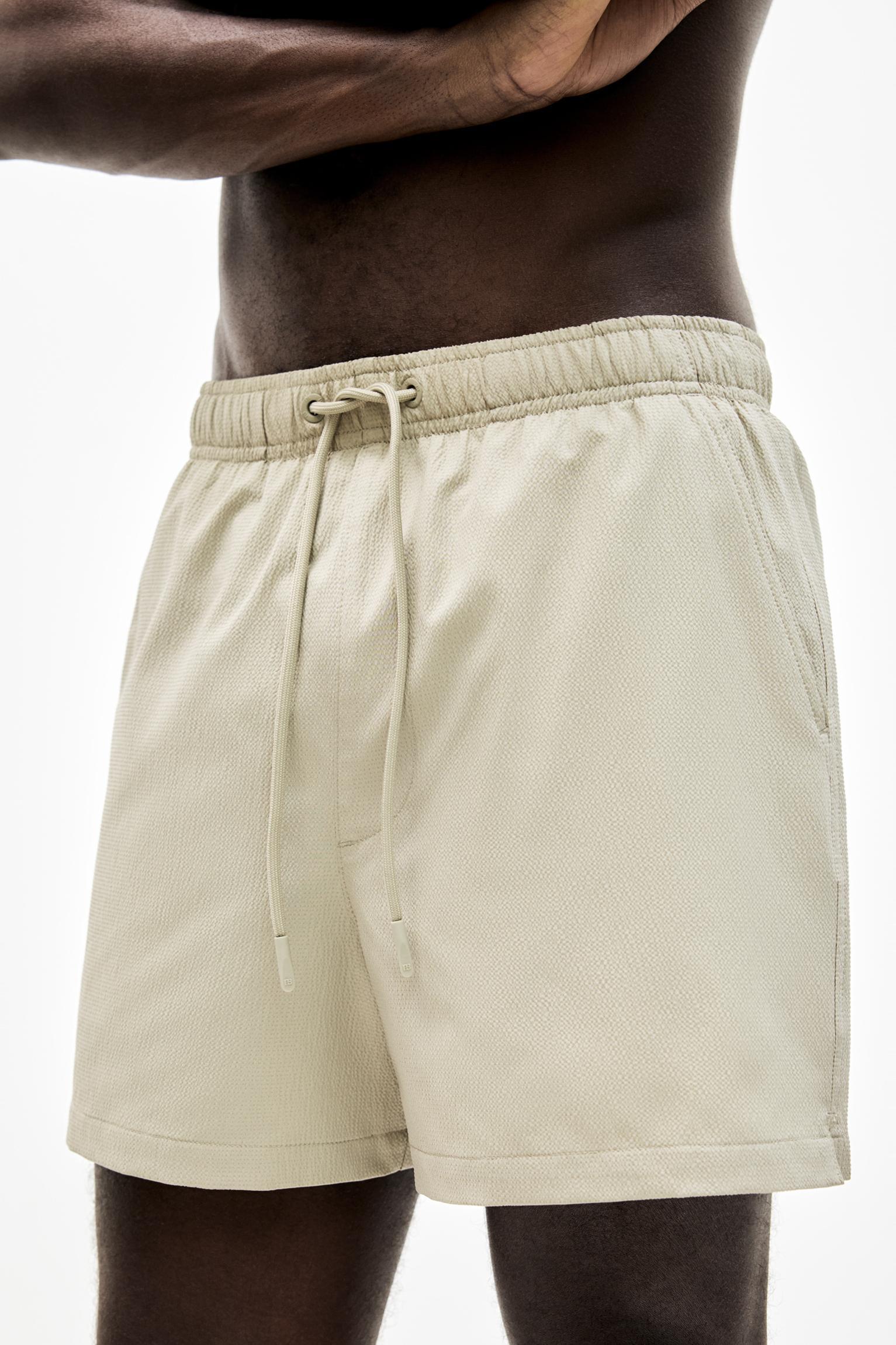 Textured fabric board shorts Product Image