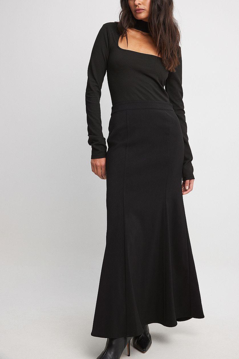 Tailored Maxi Skirt Product Image