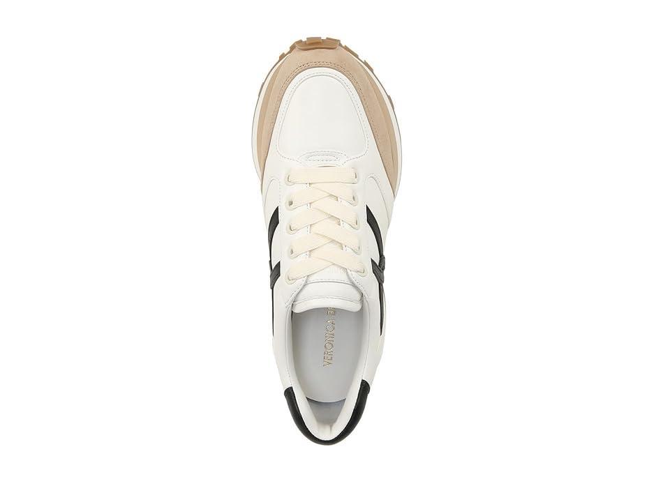 Valentina Mixed Leather Retro Sneakers Product Image