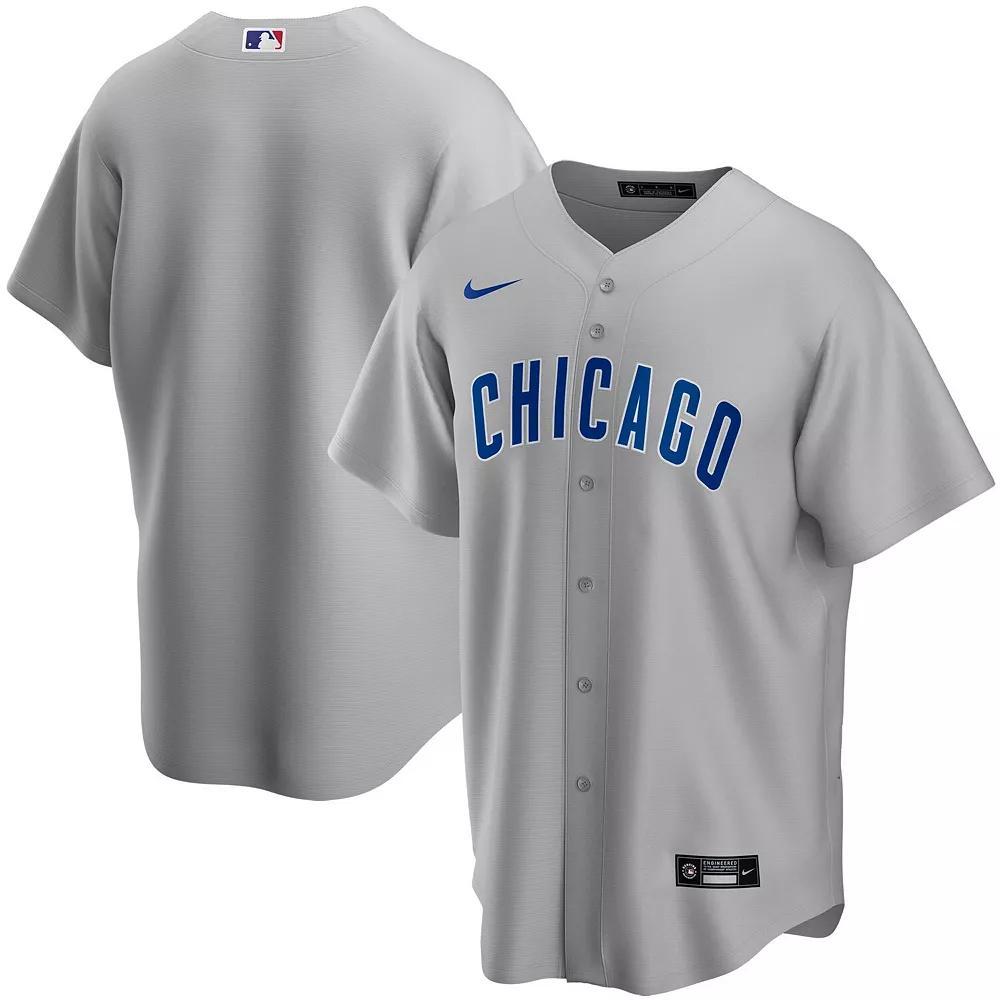 Nike Mens MLB Chicago Cubs Replica Baseball Jersey | T770EJGREJ-XVR Product Image