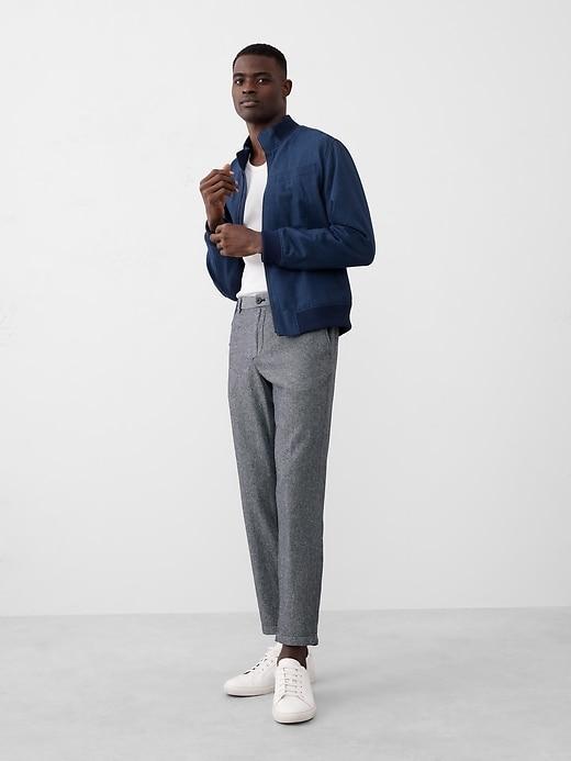 Athletic Linen-Blend Pant Product Image