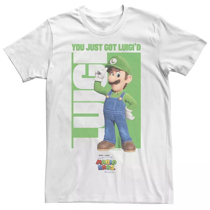 Mens The Super Mario Bros. Movie You Got Luigid Graphic Tee Product Image