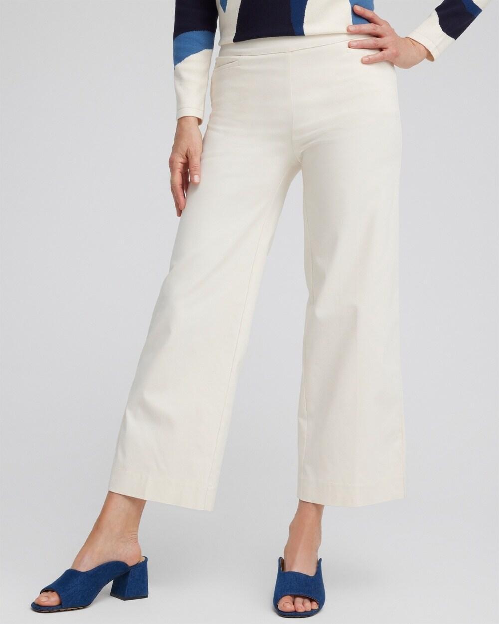 Brigitte Wide Leg Cropped Pants Product Image