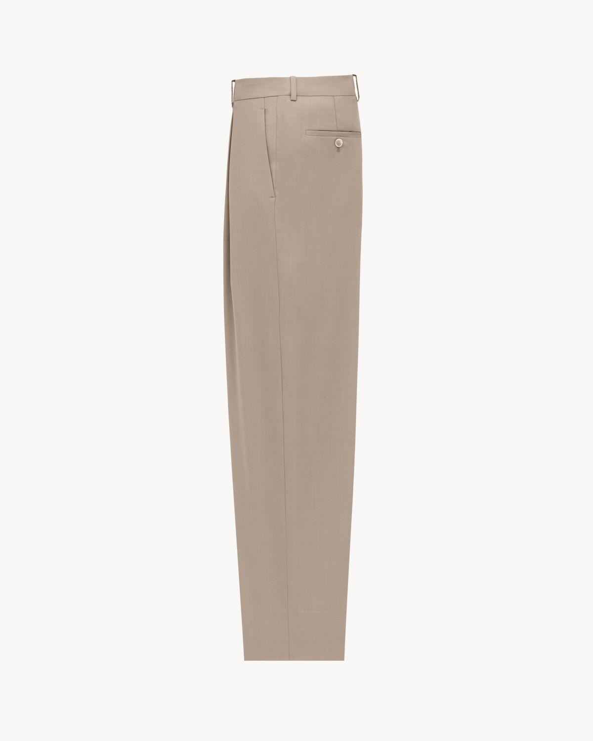 high-waisted pants in cashmere Product Image