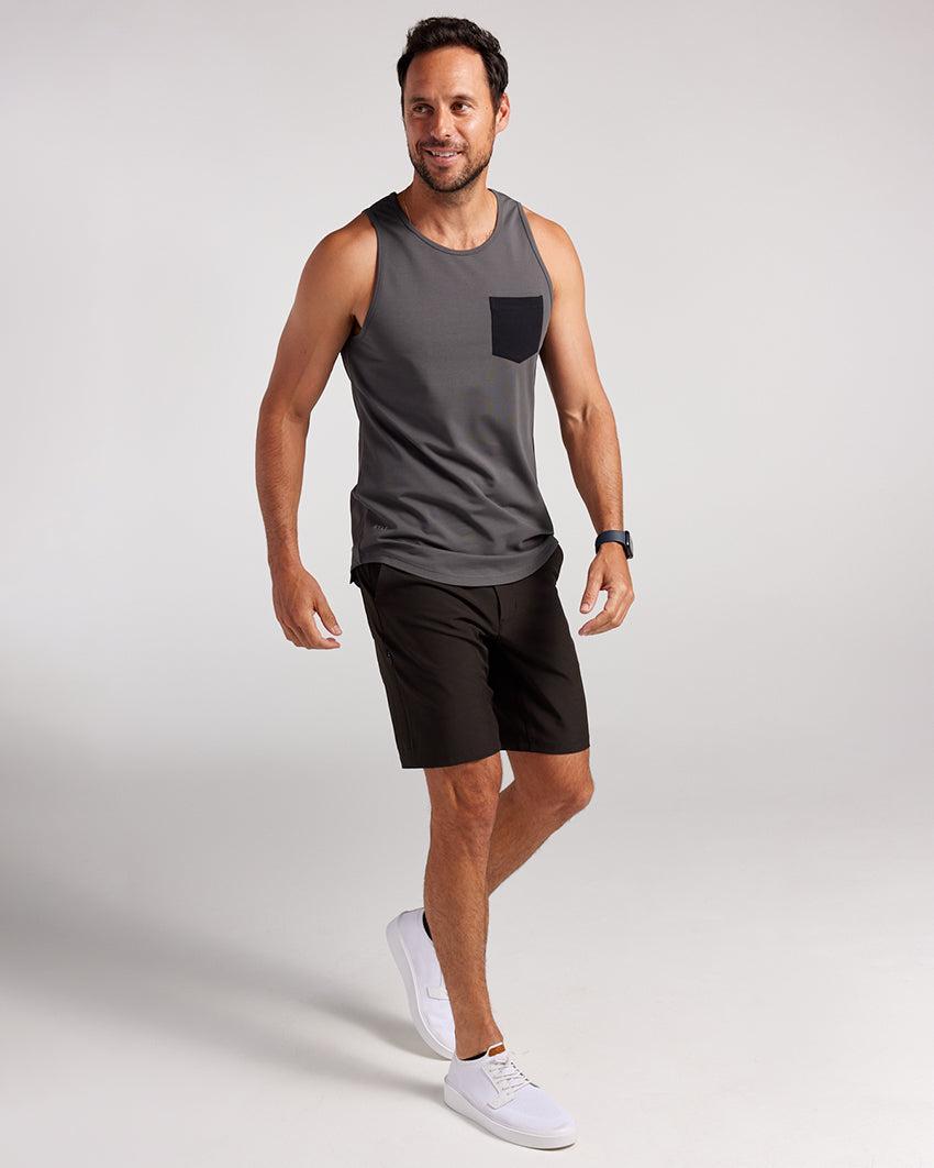 LUX Drop-Cut Pocket Tank Product Image