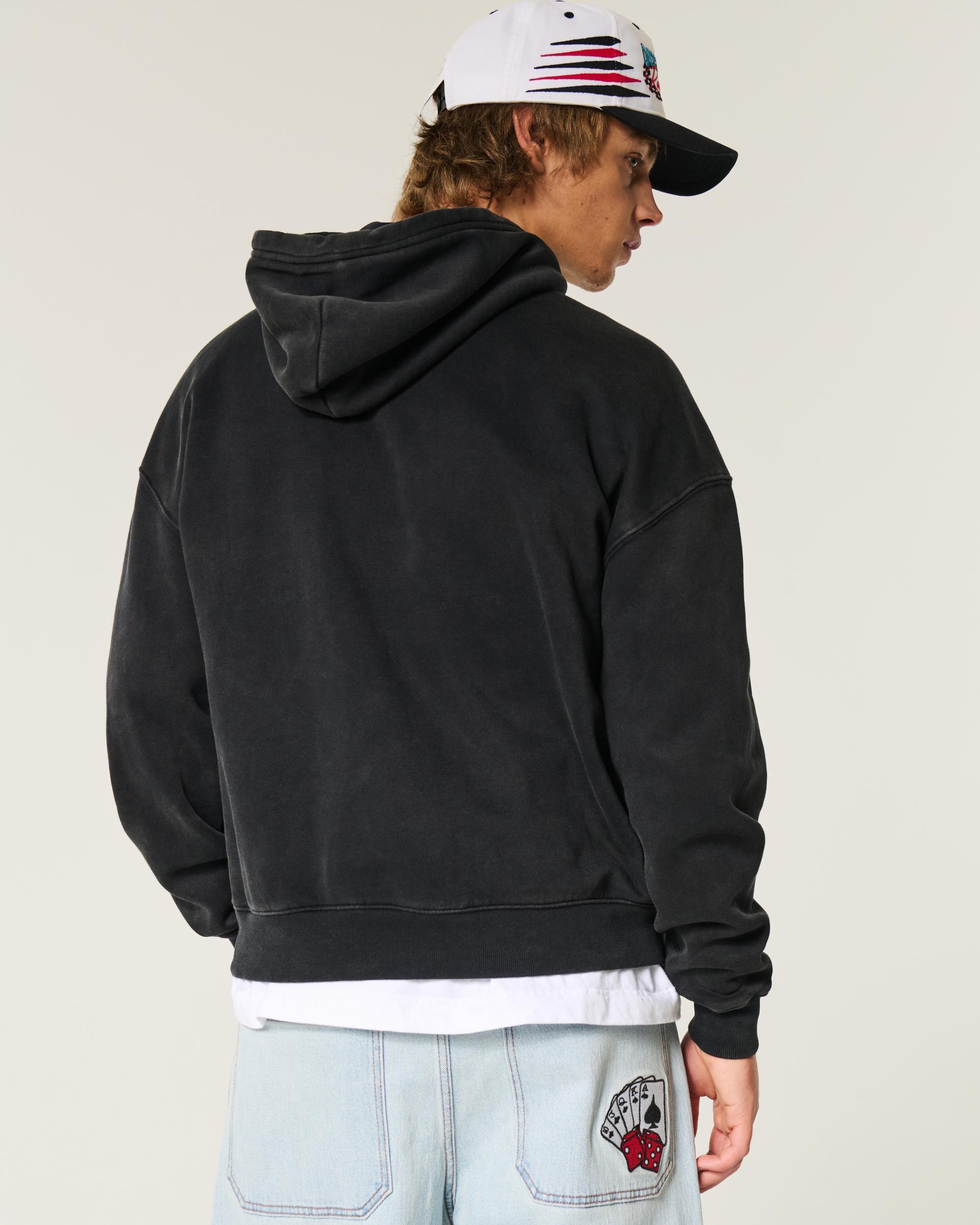 Boxy Washed Hoodie Product Image