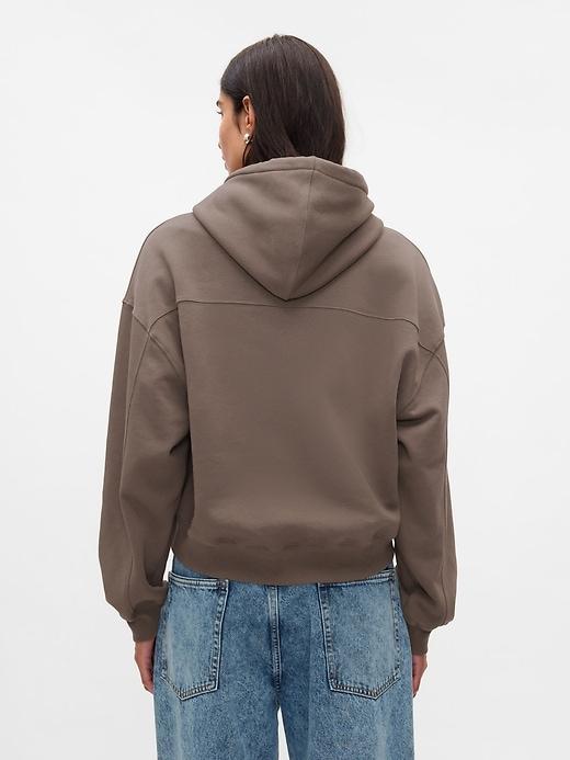 VintageSoft Cropped Hoodie Product Image