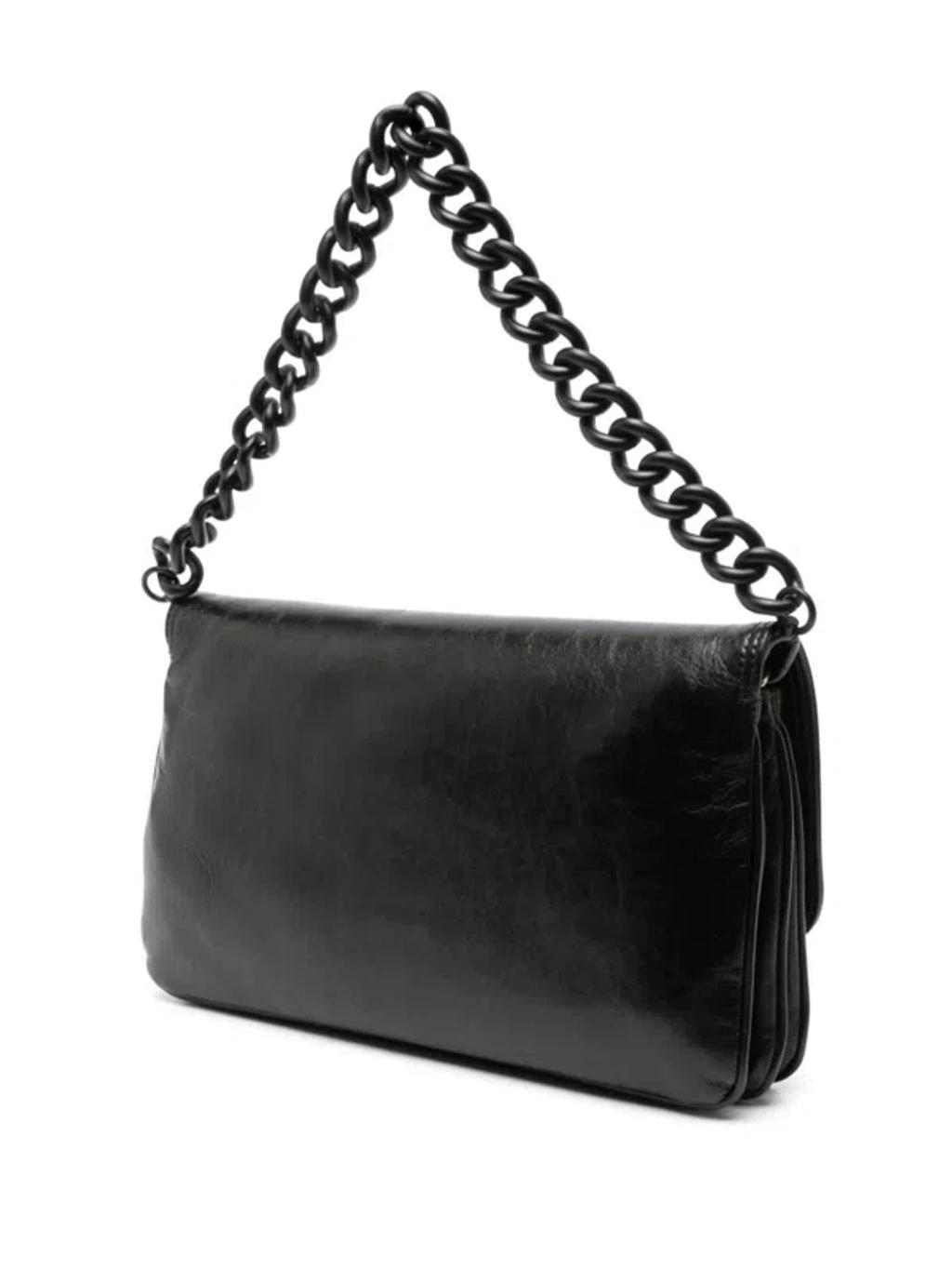 BALENCIAGA Bb Soft Flap Bag In 1000 Product Image