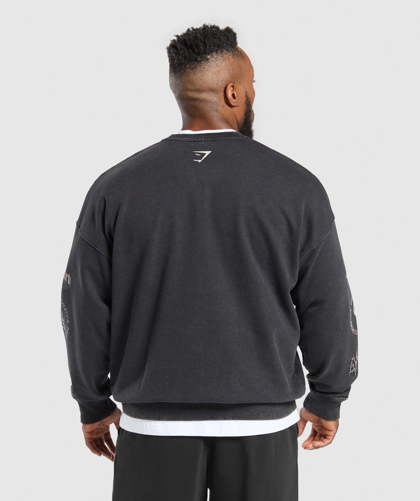 Distressed Graphic Crew Product Image