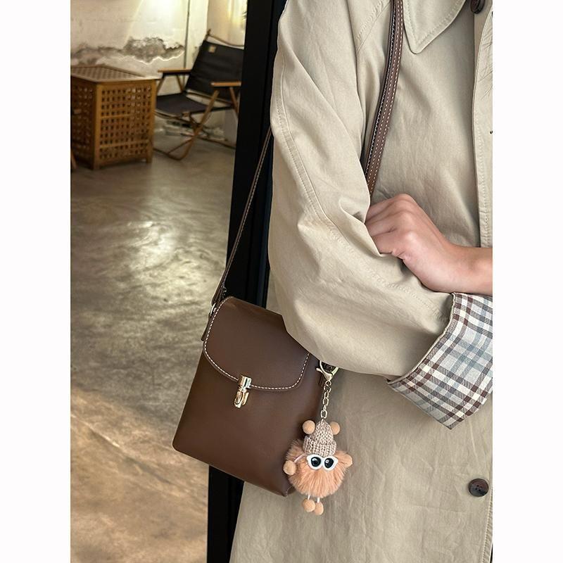 Faux Leather Crossbody Bag Product Image