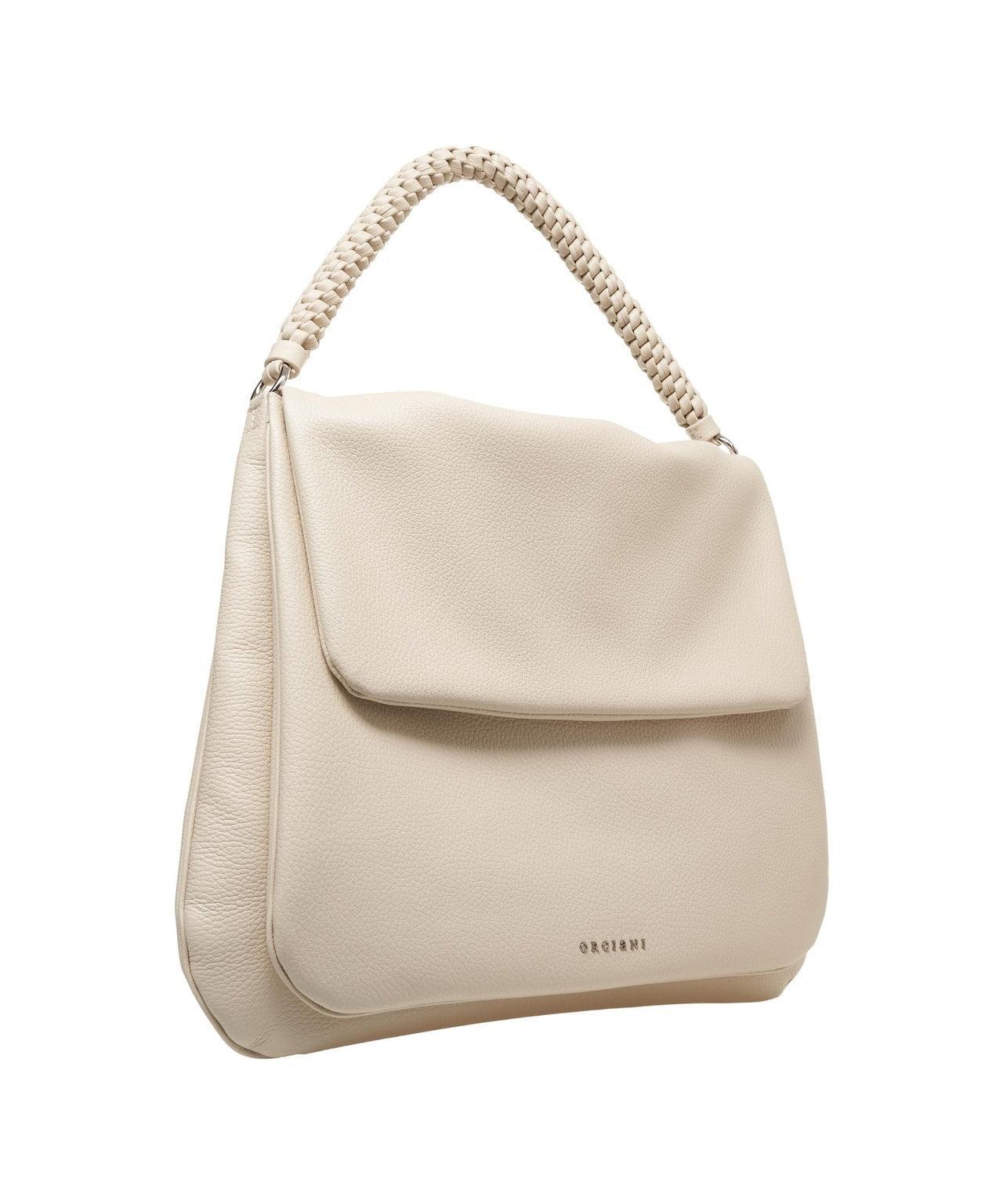 Shoulder bag in grained leather Product Image