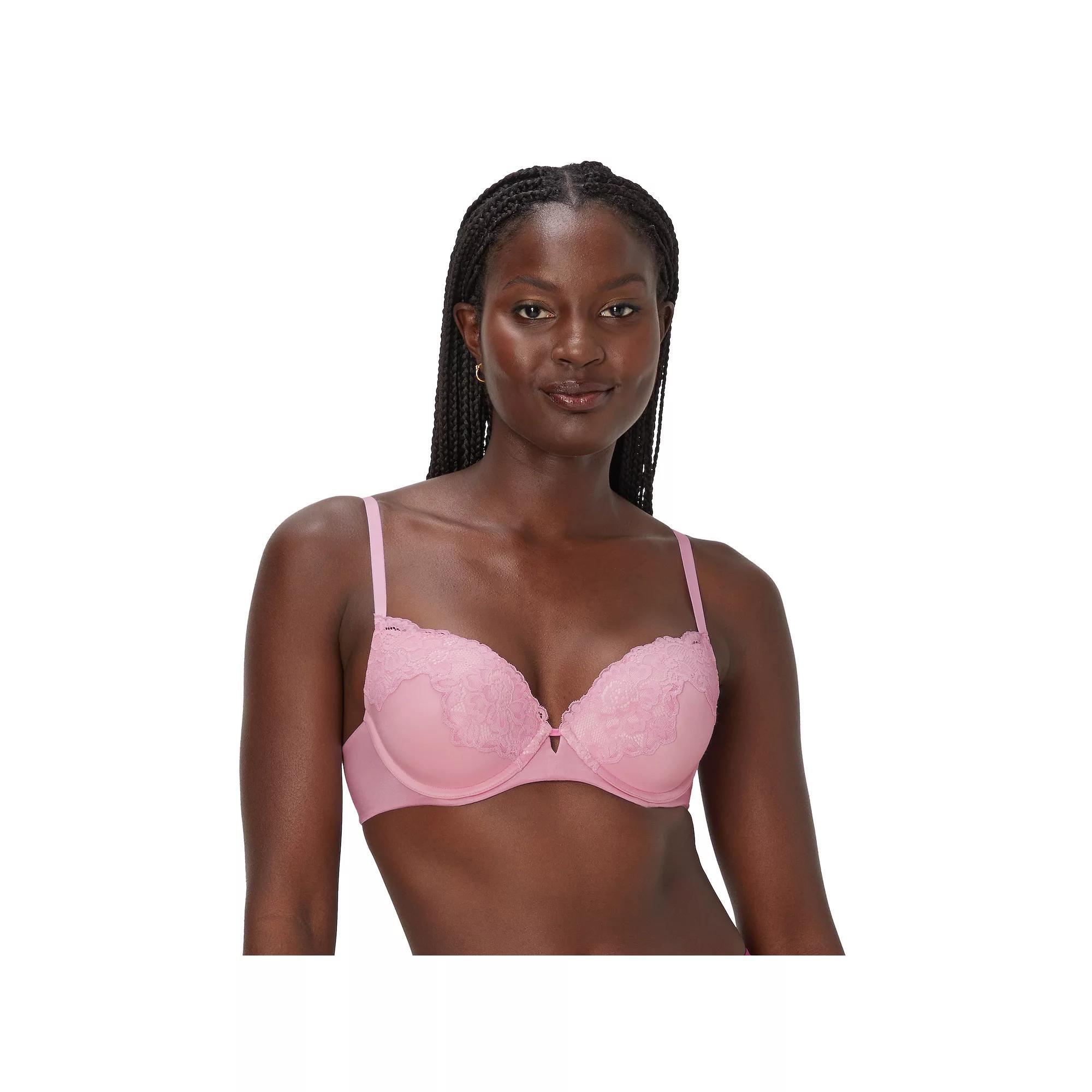 Maidenform® Comfort Devotion Your Lift™ Underwire Bra DM1195, Women's, Size: 40 C, Pink With Ballerina Product Image