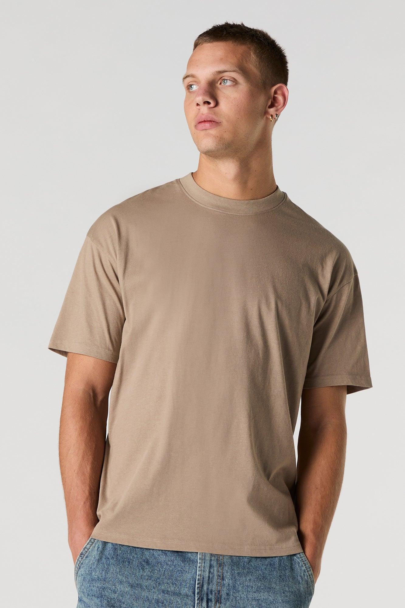 Solid Relaxed T-Shirt Male Product Image