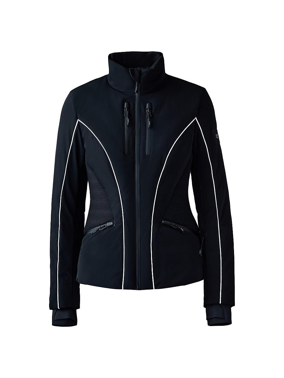 Womens Sandra Smocked Technical Down Ski Jacket Product Image