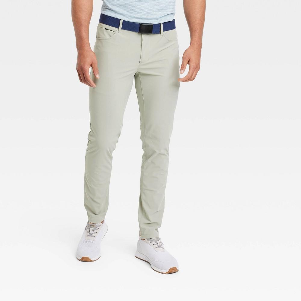 Mens Golf Slim Pants - All In Motion Light 30x32 Product Image