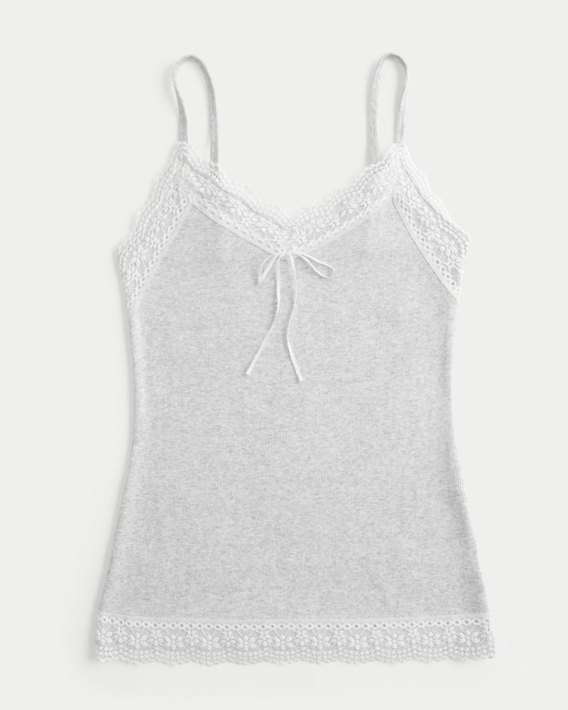 Lace Trim Cami Product Image