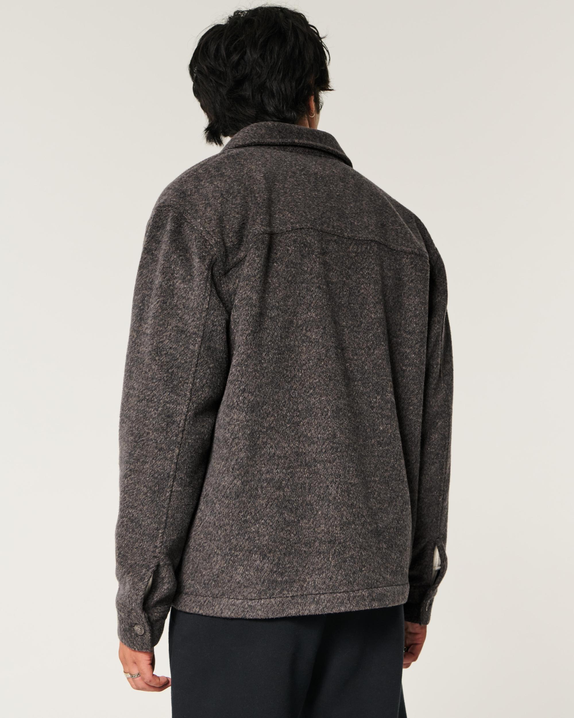 Cozy Brushed Shacket Product Image