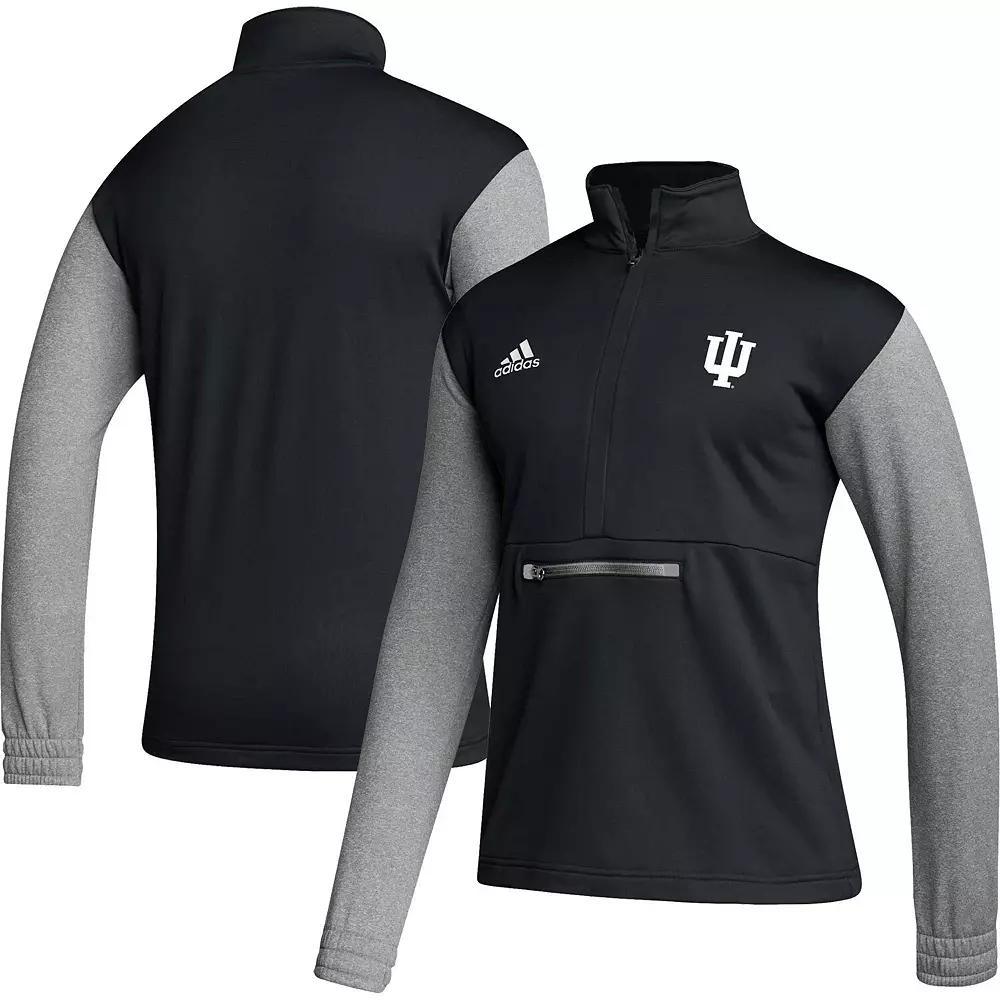 Men's adidas Black Texas A&M Aggies Team Issue AEROREADY Quarter-Zip Jacket,  Product Image