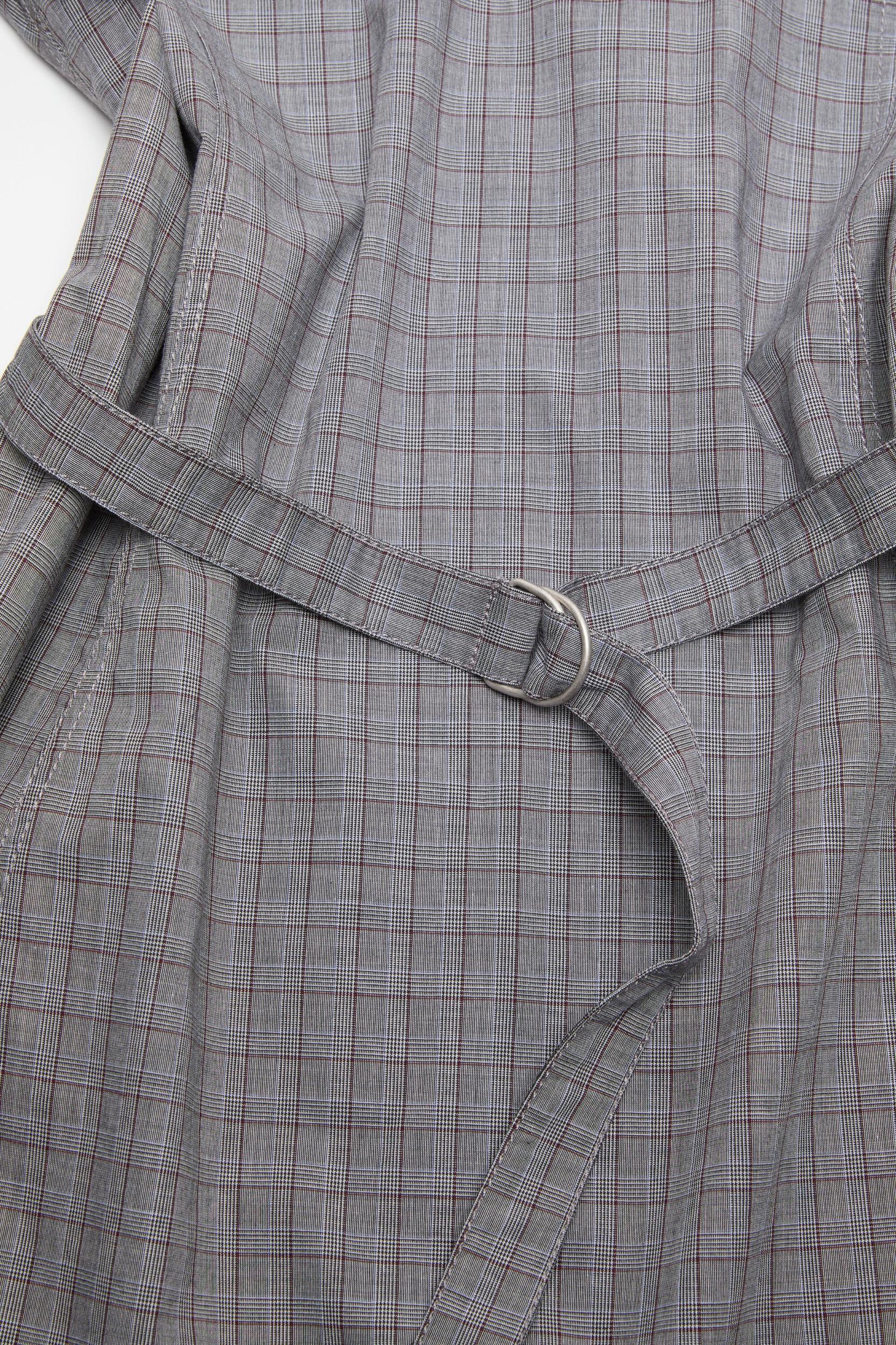 Button-up check dress Product Image