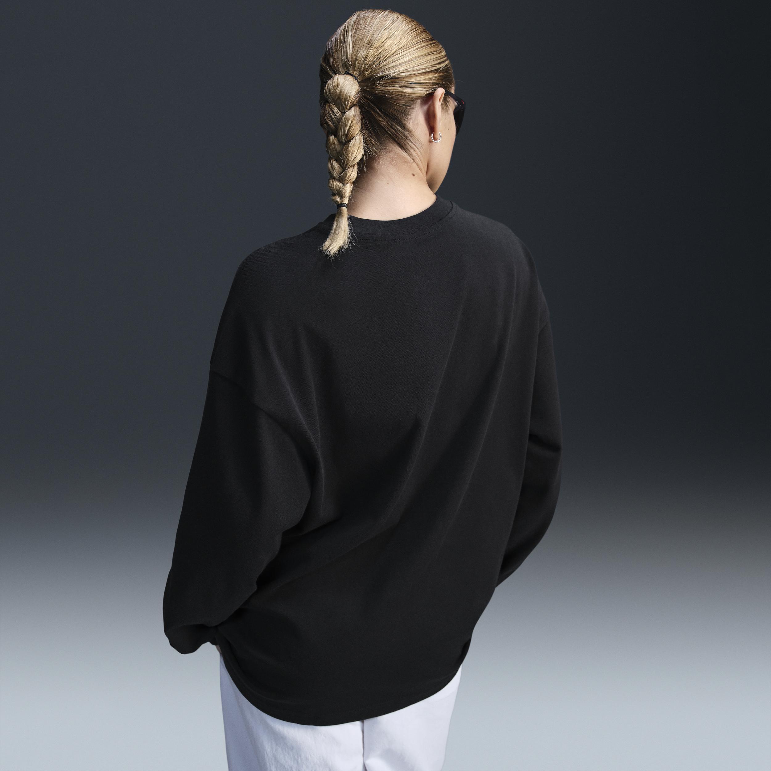 Nike Sportswear Essential Women's Oversized Long-Sleeve T-Shirt Product Image