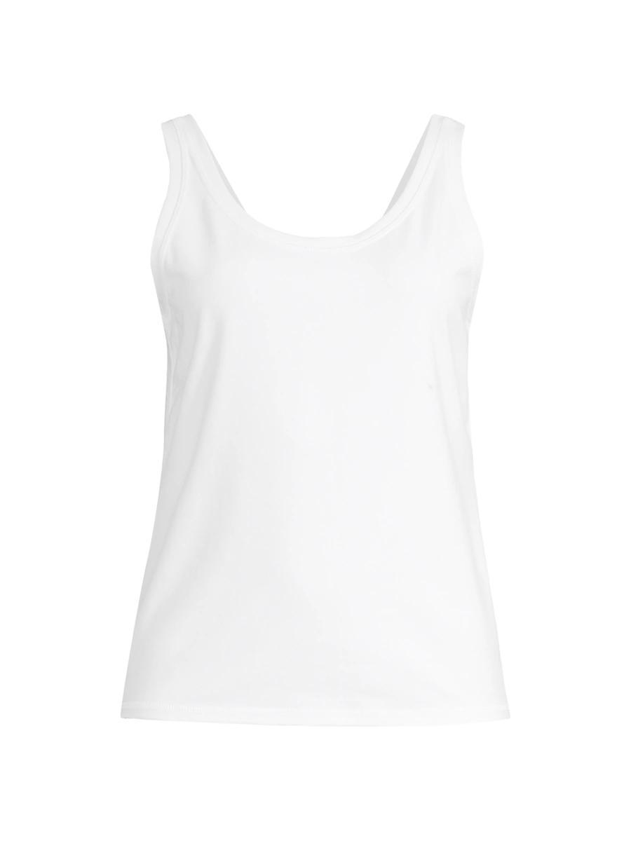 Womens Scoopneck Slim Tank Product Image