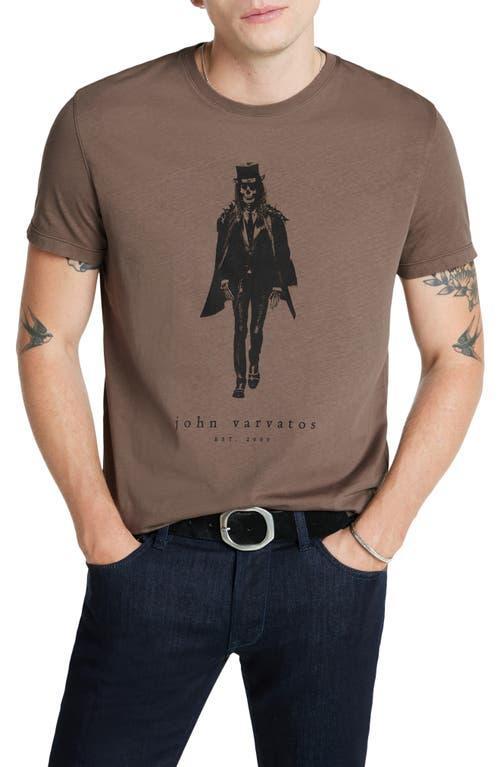 John Varvatos Short Sleeve Crew Tee - Walking Dead KG6491Z4 (Elephant) Men's T Shirt Product Image