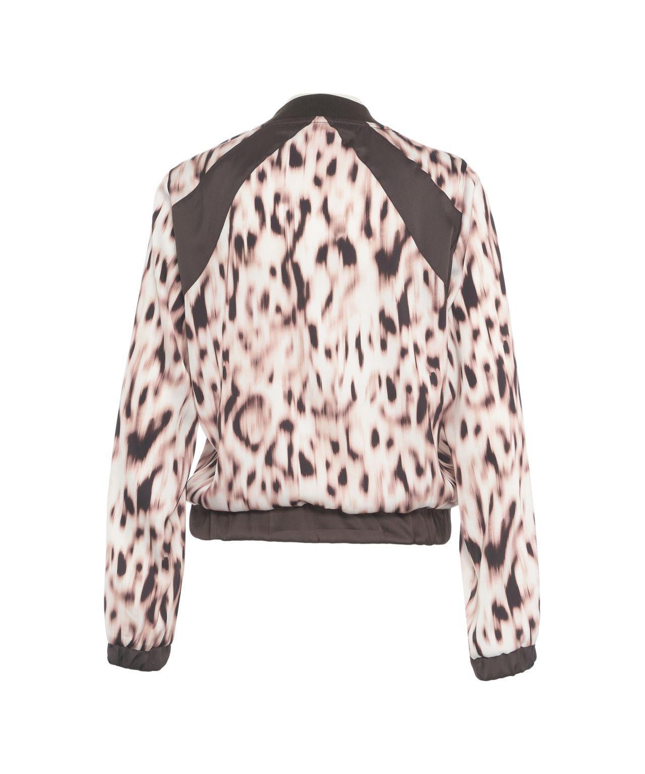 Bomber jacket with animal print Product Image