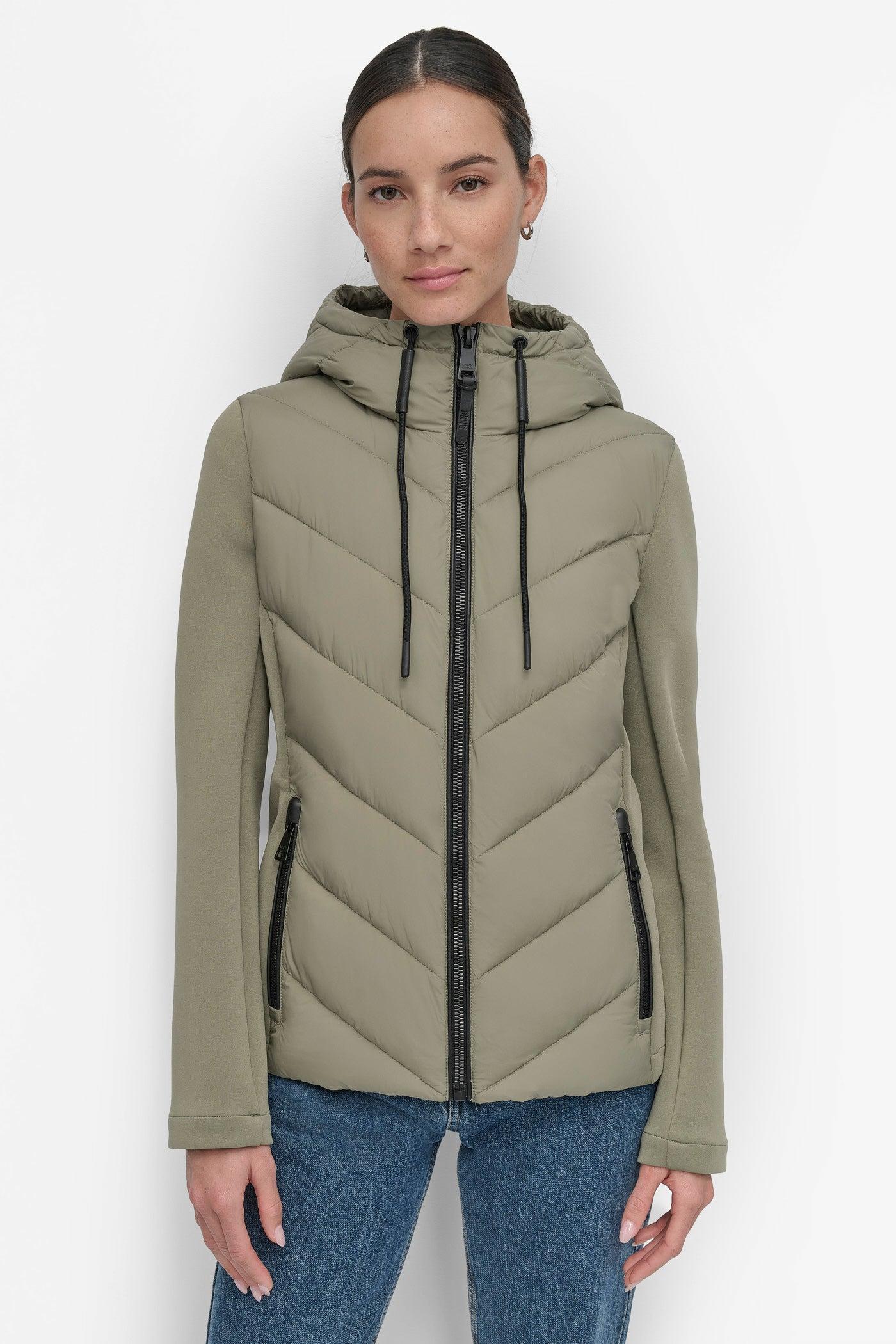 MIXED MEDIA LIGHT WEIGHT PUFFER Product Image