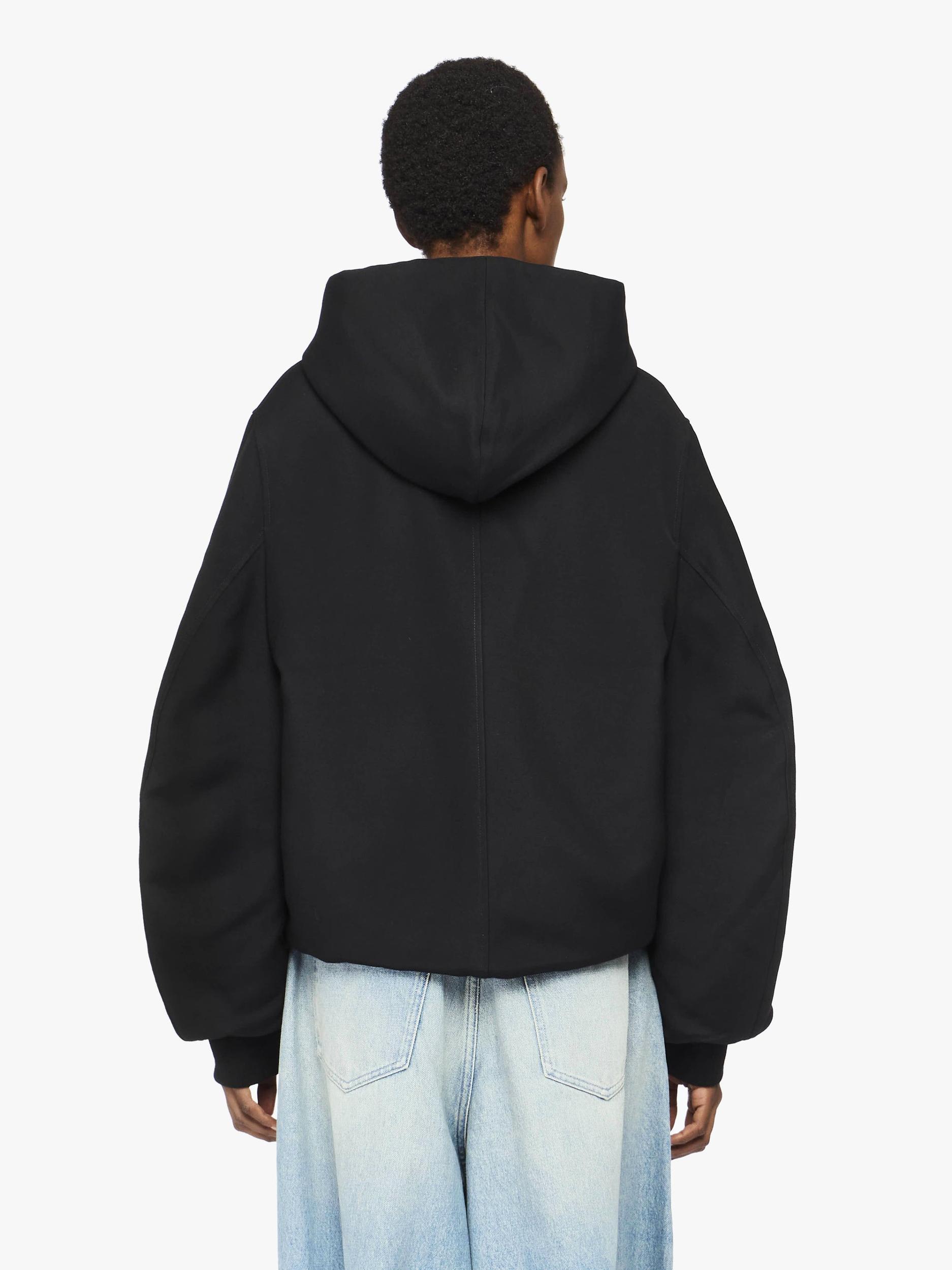 HOODED BLOUSON JACKET Product Image