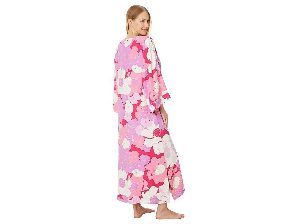 Natori Croisette 52 Zip Caftan Orchid) Women's Pajama Product Image