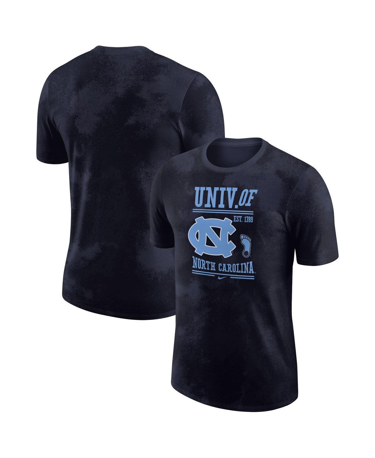 Mens Nike North Carolina Tar Heels Team Stack T-Shirt Blue Product Image