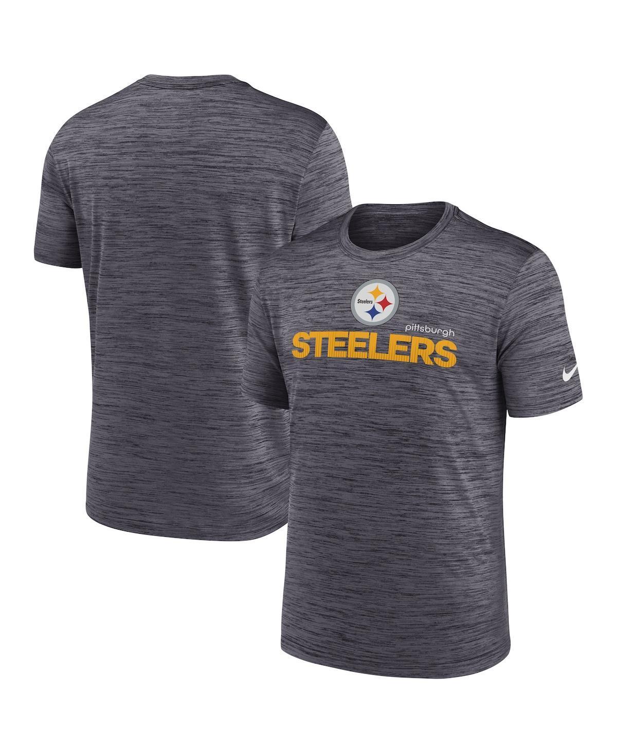 Mens Nike Pittsburgh Steelers Blitz Velocity Modern Performance T-Shirt Product Image