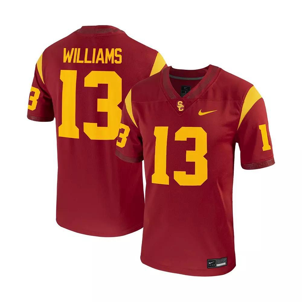 Men's Nike Caleb Williams Cardinal USC Trojans Replica Game Jersey,  Product Image