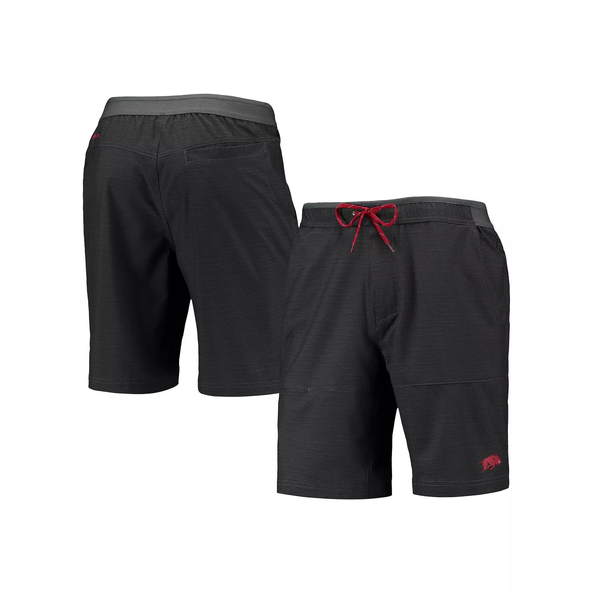 Men's Columbia Charcoal Arkansas Razorbacks Twisted Creek Omni-Shield Shorts,  Product Image