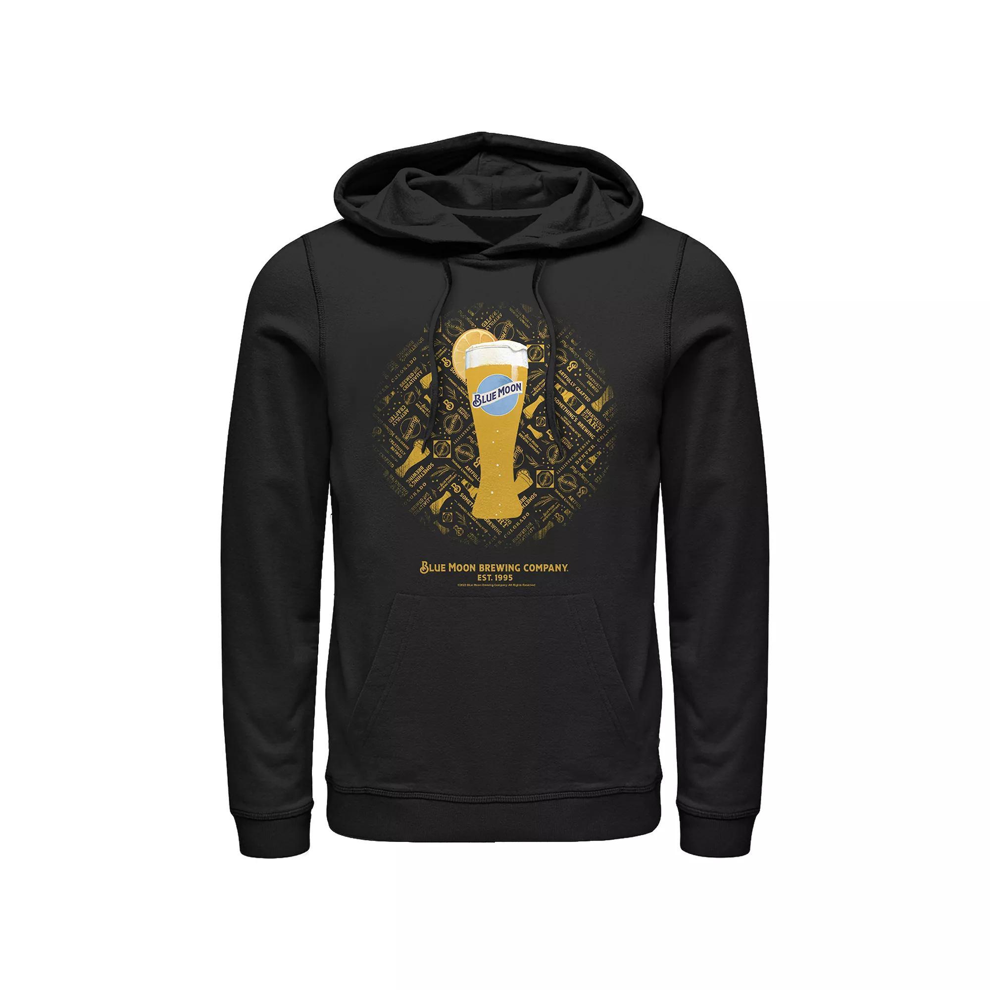 Men's Blue Moon Tall Glass Graphic Hoodie,  Product Image