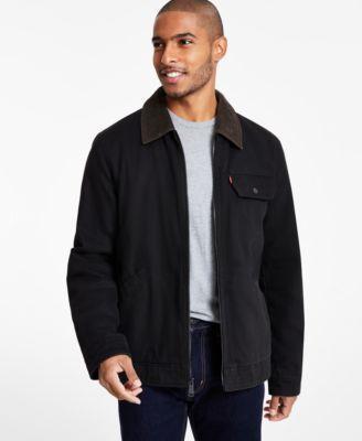 Mens Levis Trucker Jacket with Corduroy Collar Product Image